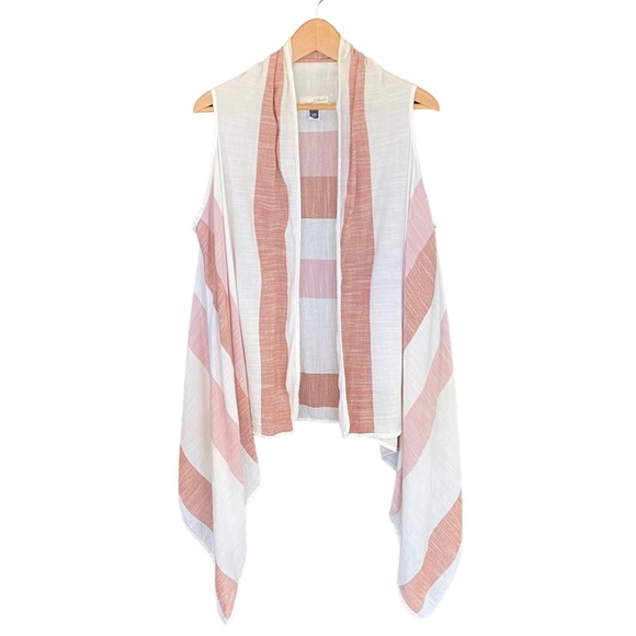 Universal Thread Sweaters - Universal Thread Cardigan Women’s One Size Fits Most Open Front Striped Shawl OS